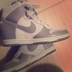 Nike sky hi dunks! Used